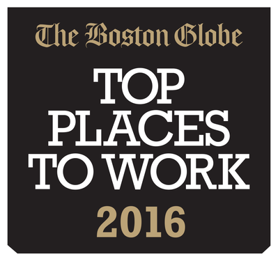 Addgene #1 Small Company in Boston Globe Best Places to Work 2016